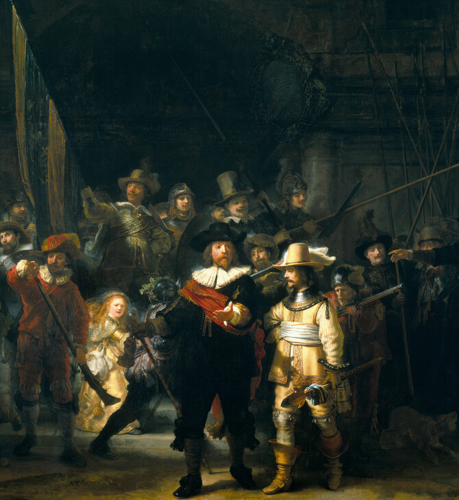 Η σπουδαία ανακάλυψη στο διάσημο πίνακα του Ρέμπραντ «Νυχτερινή περίπολος»