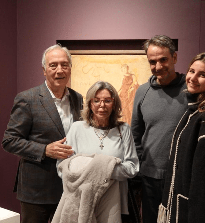 Στο μουσείο της Ακρόπολης ο Κυριάκος Μητσοτάκης- Τον ξενάγησε ο Νίκος Σταμπολίδης