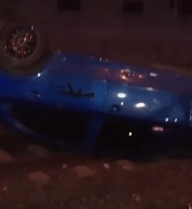 Τροχαίο στη Θεσσαλoνίκη: Αυτοκίνητο αναποδογύρισε πάνω στις ράγες του ΟΣΕ