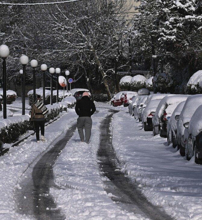 Σάκης Αρναούτογλου: Έρχεται τριήμερο κακοκαιρίας με μπόρες χιονιού και στην Αττική