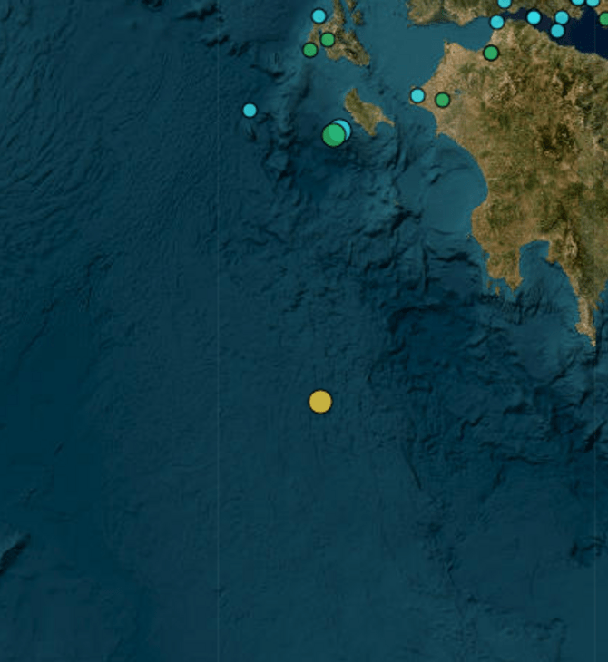 Σεισμός στη Μεσσηνία