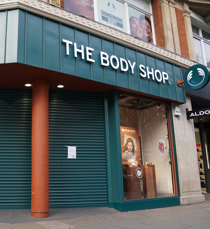 The Body Shop: Λουκέτο στα μισά σχεδόν καταστήματα στη Βρετανία