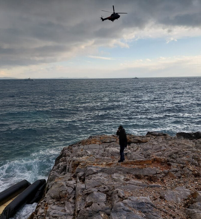 Γαύδος: Εντοπίστηκαν 91 μετανάστες στην παραλία Τρυπητή