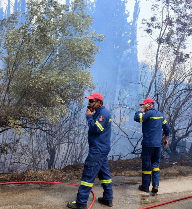 Πιέρια Όρη: Οριοθετήθηκε η φωτιά μετά από 4 μέρες