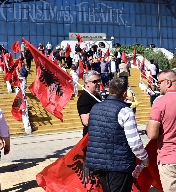 Υπό δρακόντεια μέτρα ασφαλείας η ομιλία Έντι Ράμα στο Γαλάτσι