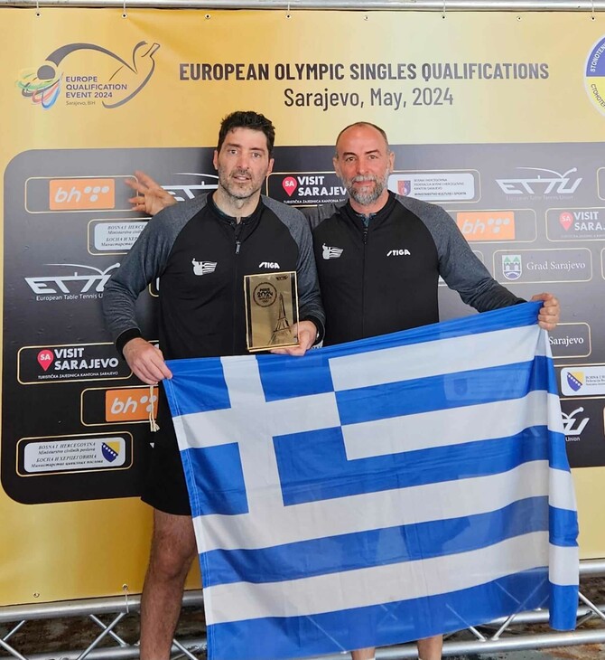 Έγραψε ιστορία ο 44χρονος Παναγιώτης Γκιώνης με την πρόκρισή του στους Ολυμπιακούς Αγώνες
