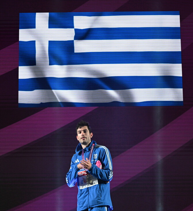 Απονομή Τεντόγλου στη Ρώμη για το 3ο σερί χρυσό: «Μου αρέσει απλά να αγωνίζομαι» 