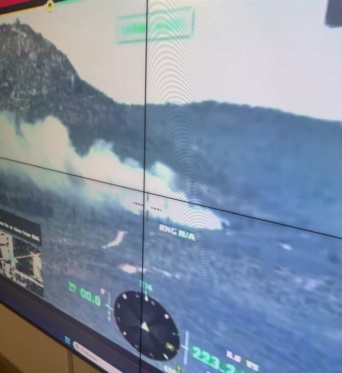 Φωτιά στην Πάρνηθα: Πώς εντόπισε το drone της Πυροσβεστικής το μέτωπο 
