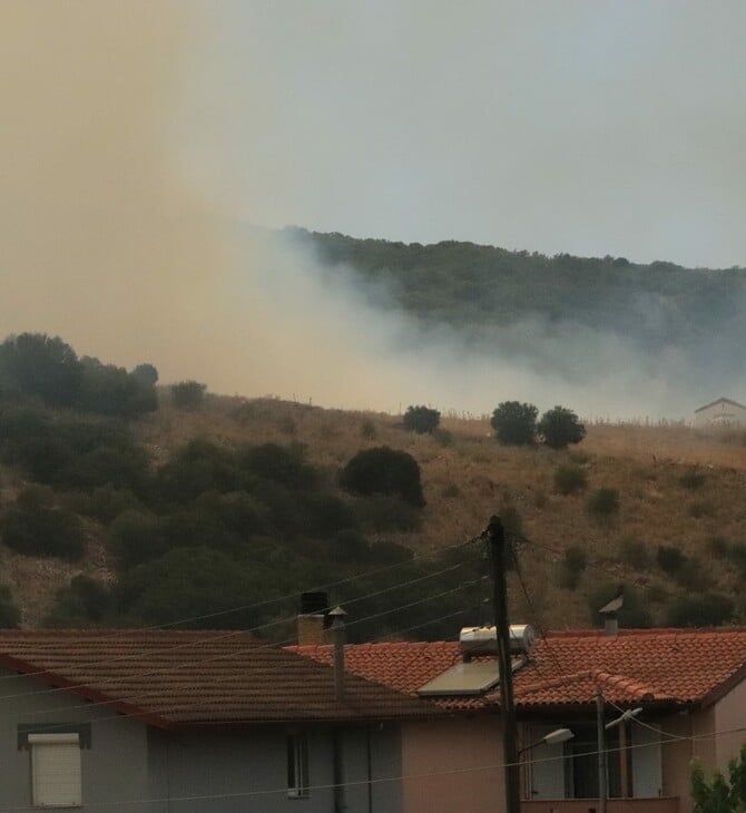 Φωτιά τώρα στο Καναλάκι Πάργας