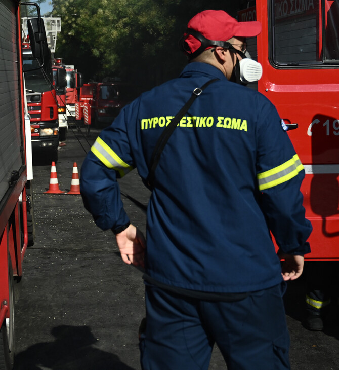 Φωτιά τώρα στην ΒΙΠΕ Πρέβεζας