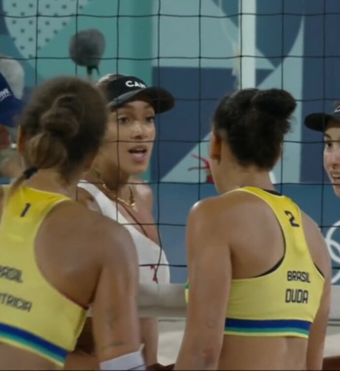 Ολυμπιακοί Αγώνες: Το Imagine έπαιξε ο DJ στον τελικό beach volley, όταν τσακώνονταν οι αθλήτριες 