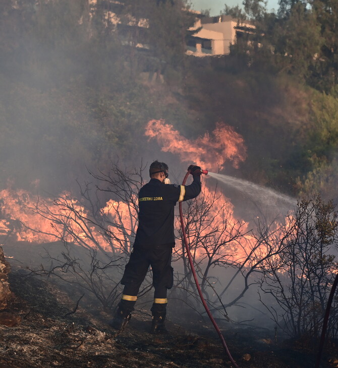 Χάρτης επικινδυνότητας πυρκαγιάς: Στο κόκκινο και σήμερα πολλές περιοχές