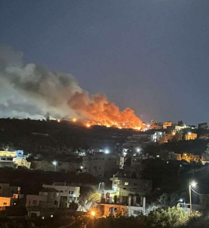 Ισραηλινοί έποικοι πυρπόλησαν χωριό στη Δυτική Όχθη