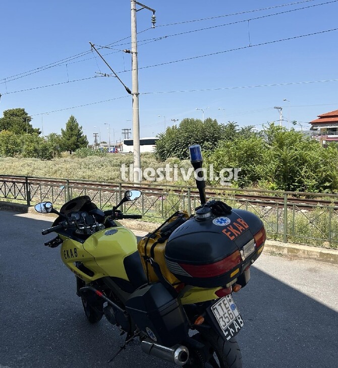 Δυστύχημα στη Θεσσαλονίκη: Τρένο παρέσυρε πεζή στη Νέα Μαγνησία