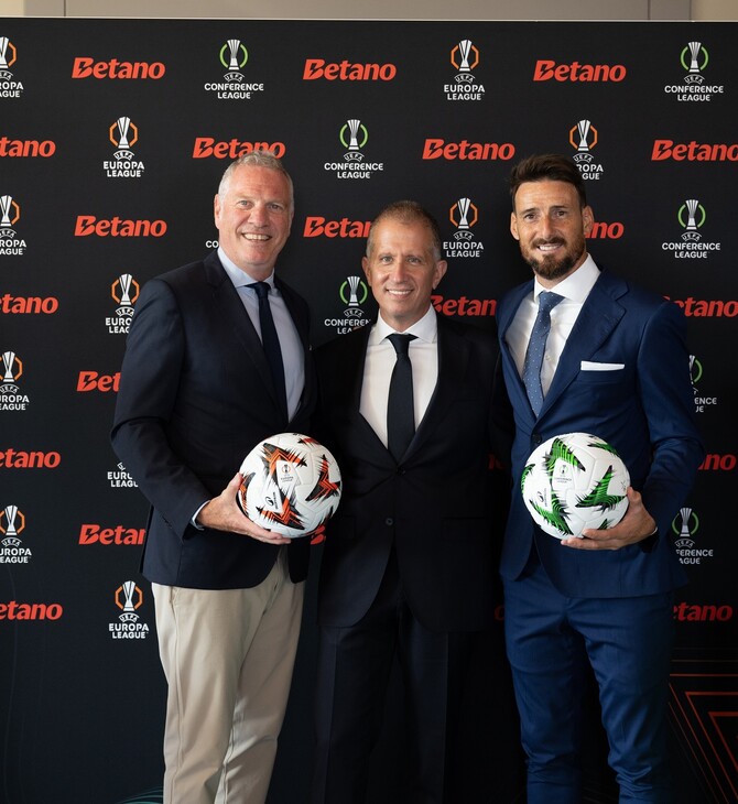 Stoiximan και Betano Επίσημοι Χορηγοί των UEFA Europa League και UEFA Conference League