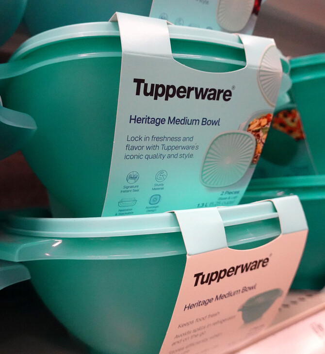 Η θρυλική Tupperware υπέβαλε αίτηση χρεοκοπίας