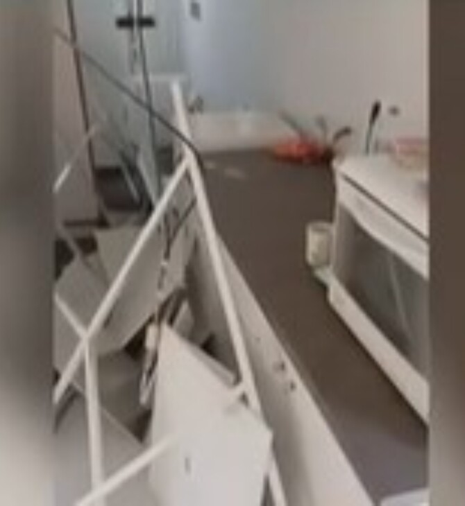 Γραμματικό: Κατέρρευσε η ψευδοροφή νηπιαγωγείου που στεγάζεται σε εξέδρες γηπέδου