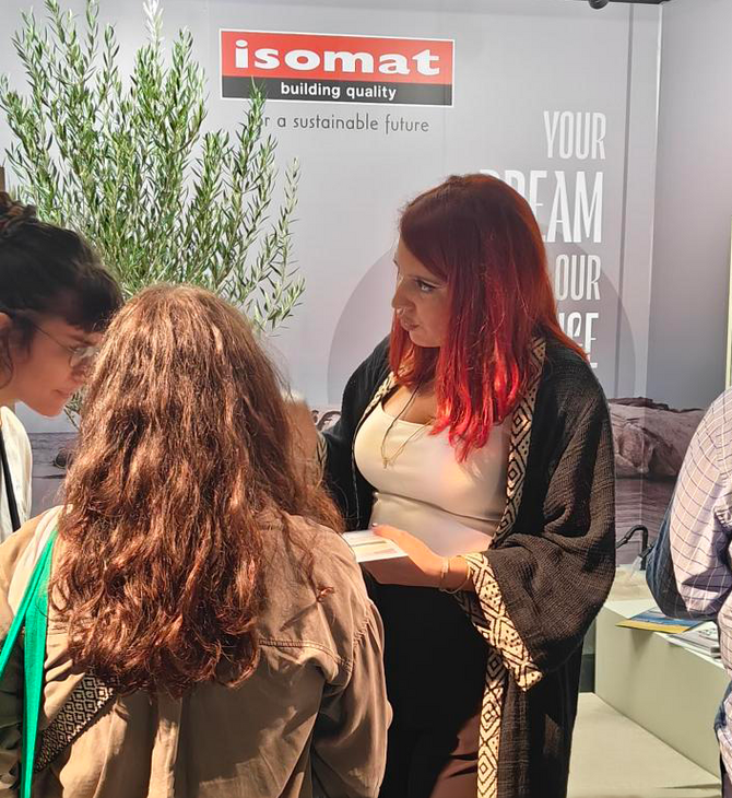 Η ISOMAT ξεχώρισε με τη συμμετοχή της στο Hotel Experience 2024