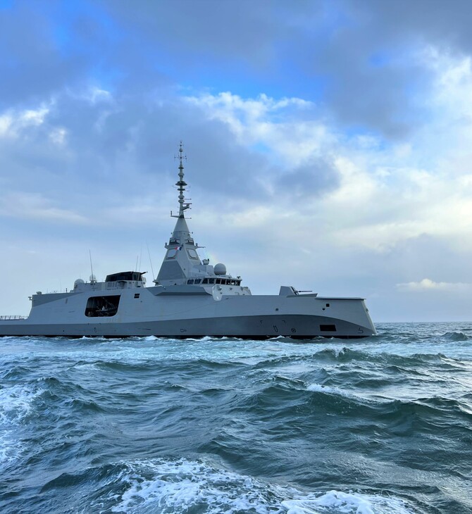 Amiral Ronarc’h: Ξεκίνησε θαλάσσιες δοκιμές η πρώτη φρεγάτα άμυνας και παρέμβασης φρεγάτα 
