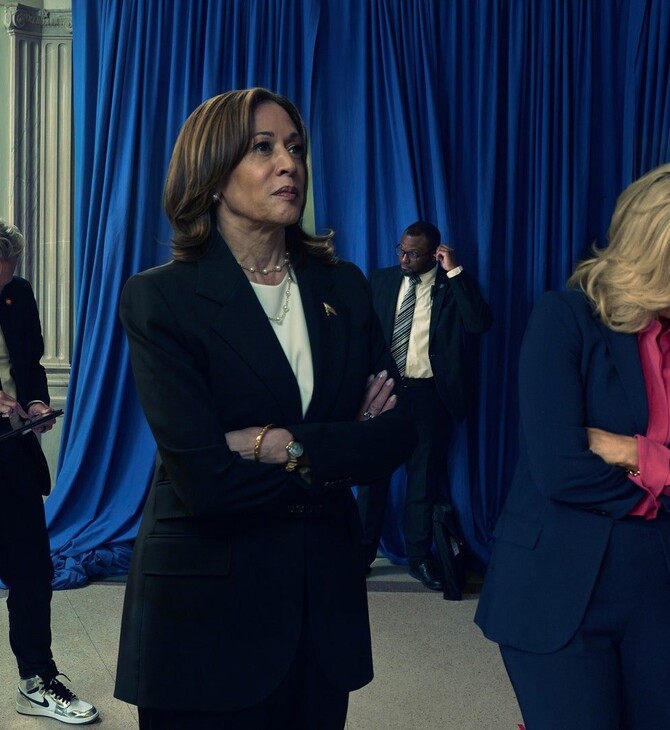 (Υπερ)αναλύοντας τις φωτογραφίες της Kamala Harris που έβγαλε για τη «Vogue» η Annie Leibovitz