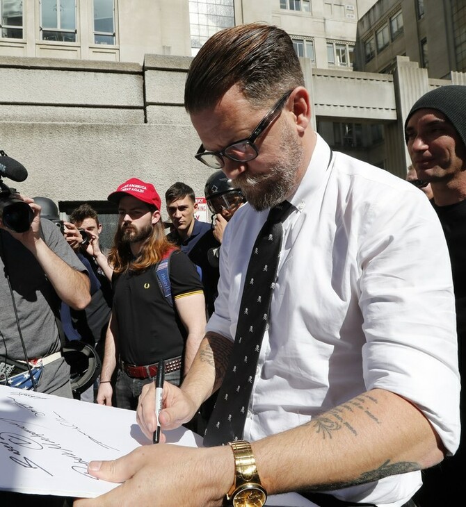 Προκαλεί ο ιδρυτής των Proud Boys: Θέλουμε η Αμερική να μισεί ξανά