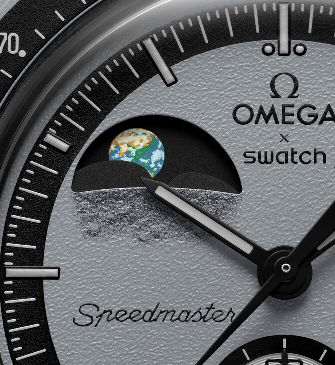 Τo Bioceramic MoonSwatch Mission To Earthphace γιορτάζει τη Γη όπως φαίνεται από τη Σελήνη
