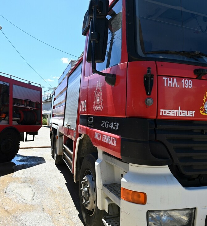 Εύβοια: Νεκρός οδηγός πυροσβεστικού οχήματος που έπεσε σε χαράδρα