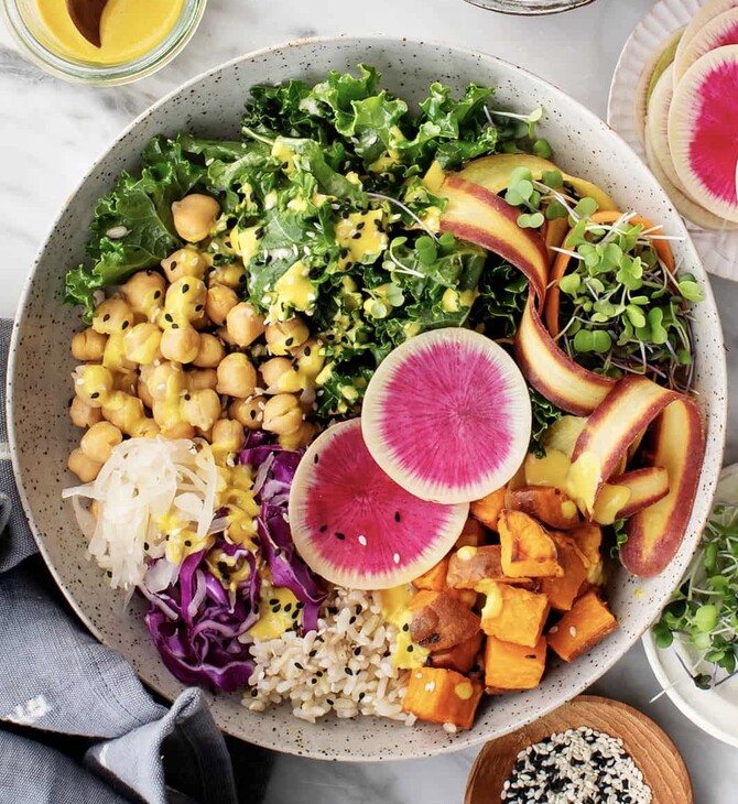 Buddha bowl, ostrovegan, tempeh: Το λεξικό της χορτοφαγίας