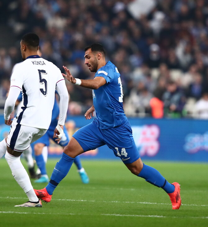 Nations League: Ελλάδα - Αγγλία 0-0 (α' ημίχρονο)