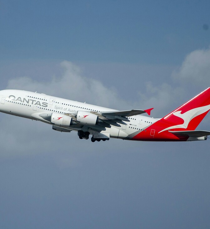Qantas Airways: Εντοπίστηκε τεράστιο εργαλείο σε κινητήρα αεροπλάνου μετά από εκατοντάδες ώρες πτήσης