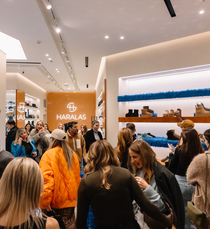 Η UGG παρουσιάζει την συλλογή New Heights στο ολοκαίνουργιο κατάστημα Haralas στο River West 