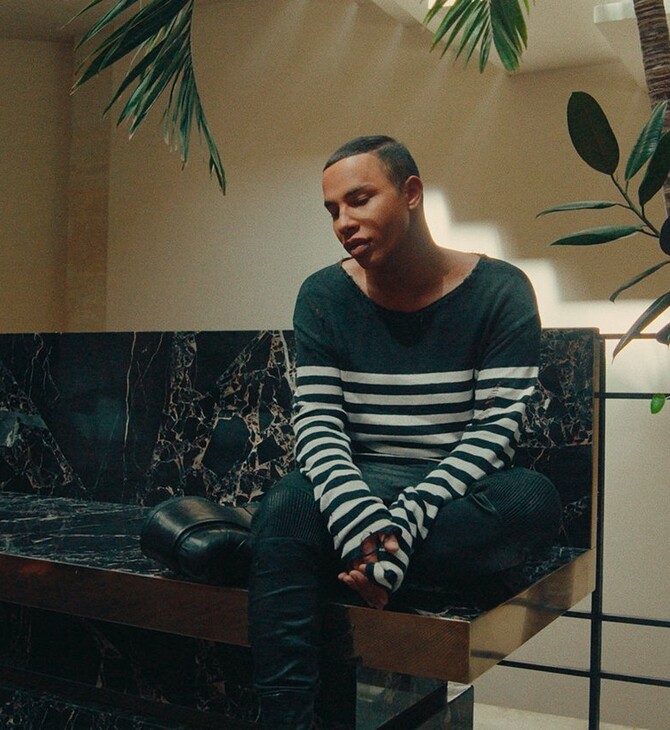 Μέσα στην εντυπωσιακή έπαυλη του Olivier Rousteing