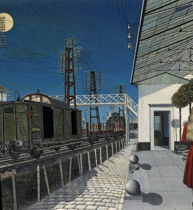Τρία σπάνια έργα του Πολ Ντελβό βγαίνουν σε δημοπρασία και αναμένεται να πιάσουν τιμές-ρεκόρ