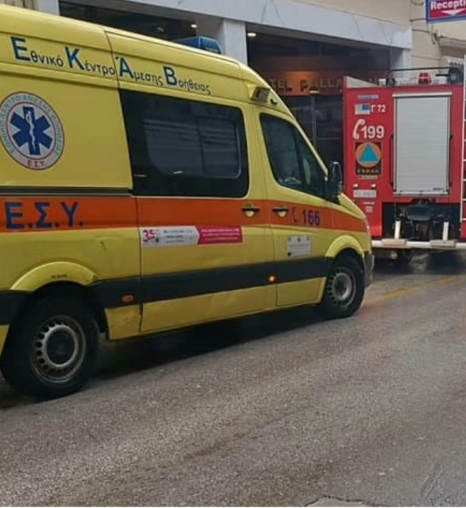 Γιάννενα: Βούτηξε στο κενό από τον 2ο όροφο ξενοδοχείου για να γλιτώσει από τον σύζυγό της