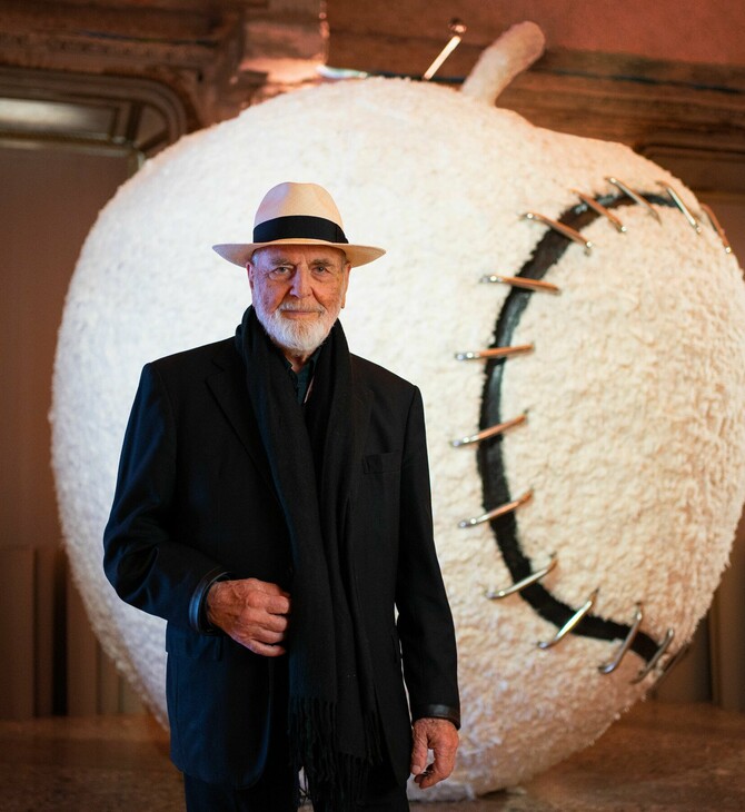 Ο καλλιτέχνης της Arte Povera Μικελάντζελο Πιστολέτο υποψήφιος για το Νόμπελ Ειρήνης