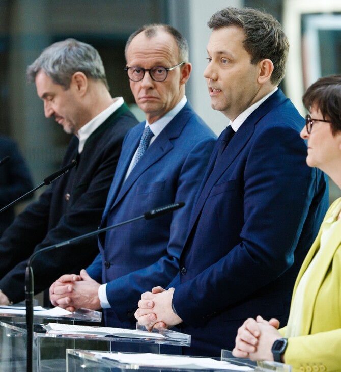 Γερμανία: CDU και SPD συμφώνησαν να συζητήσουν για τον σχηματισμό κυβέρνησης