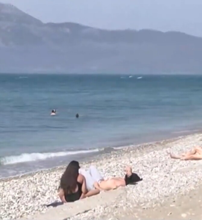Καιρός: Οι πρώτες βουτιές στη θάλασσα λόγω υψηλών θερμοκρασιών - Έρχεται απότομη πτώση 