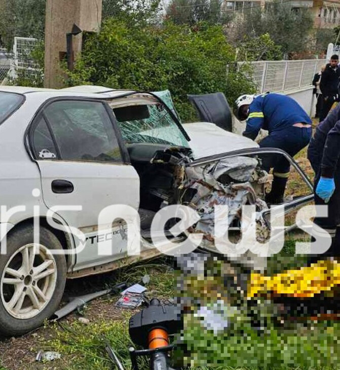 Αμαλιάδα: Τροχαίο δυστύχημα με ένα νεκρό μετά από σύγκρουση βαν με ΙΧ