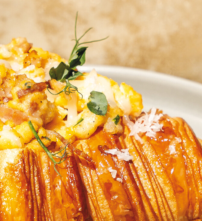 Overoll Croissanterie: Προορισμός για πρωινό καφέ και brunch