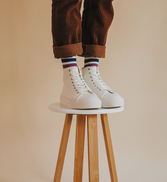 ΕΠΕΞ Φθαρμένα vs καθαρά sneakers: Το πιο φιλικό ματς στην ιστορία της μόδας