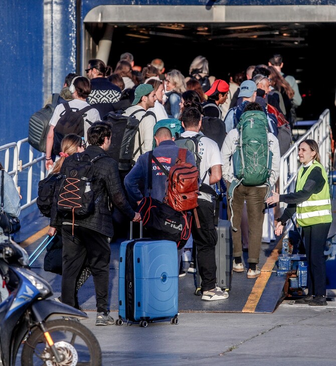 Ξεκίνησε η μεγάλη έξοδος του Πάσχα - Αυξημένη κίνηση στα λιμάνια 