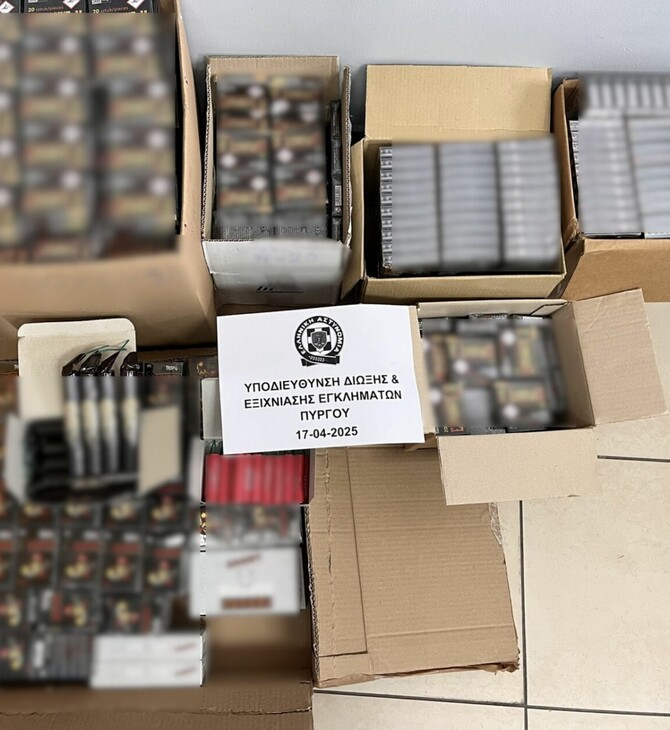 Πάσχα: Περισσότερες από 25.000 κροτίδες στον Πύργο – Συνελήφθησαν δύο άτομα