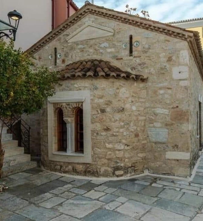 Tο ιστορικό παρεκκλήσι του Προφήτη Ελισσαίου στου Ψυρρή: Ο μικρός ναός όπου έψαλλε ο Παπαδιαμάντης 