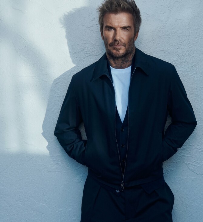 Το σχεδιαστικό ντεμπούτο του David Beckham με τη Boss