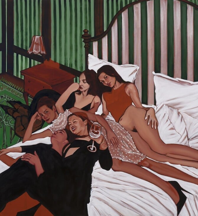 Στέλλα Καπεζάνου: Emerald Paintings