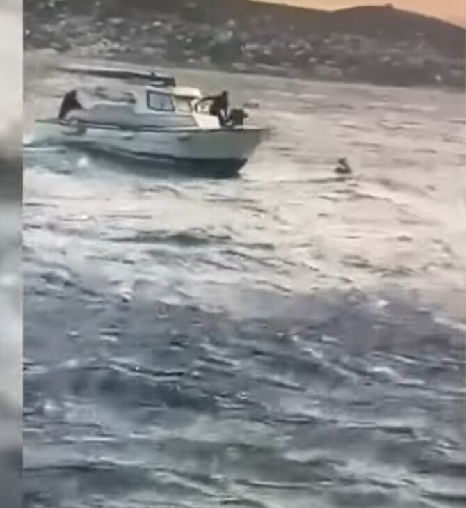 Αρτέμιδα: Έκαναν kite surf παρά την κακοκαιρία - Βίντεο από τη στιγμή της διάσωσης από το Λιμενικό