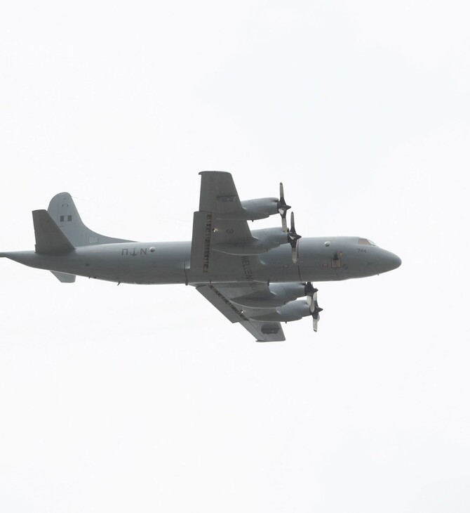 Διέλευση μεταγωγικών αεροσκαφών της US Air Force και της Πολεμικής Aεροπορίας σήμερα πάνω από την Αττική
