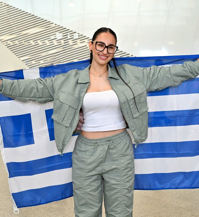 Eurovision 2025: Η Klavdia με την ελληνική αποστολή αναχώρησαν για την Ελβετία