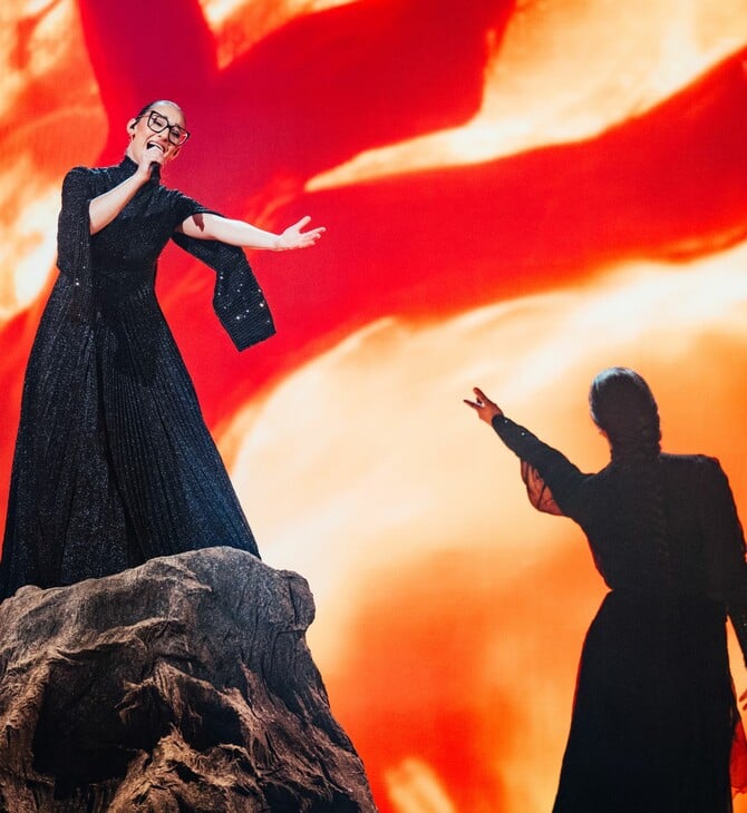 Eurovision 2025: Η Klavdia στον βράχο - Οι πρώτες φωτογραφίες από την πρόβα