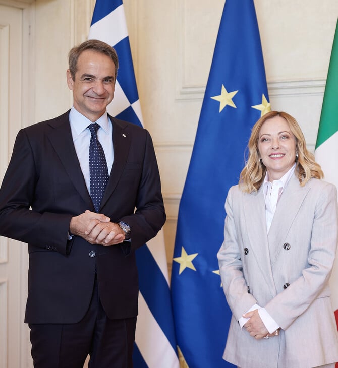 Μητσοτάκης - Μελόνι: Συμφωνία 360 εκατ. ευρώ για νέα τρένα και ενίσχυση της ηλεκτρικής διασύνδεσης Ελλάδας - Ιταλίας